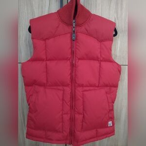 Lucky Brand Schott Duck Down Red Vest